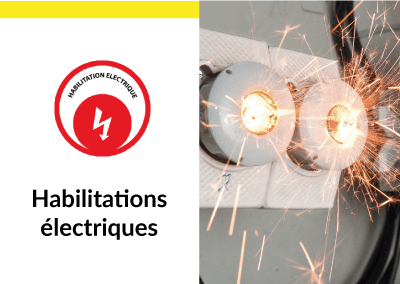 habilitations électriques formation sécurité santé travail